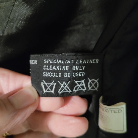 Pelle New York Milan leather wrap coat with real fur collar - M.           J91 - Picture 6 of 7